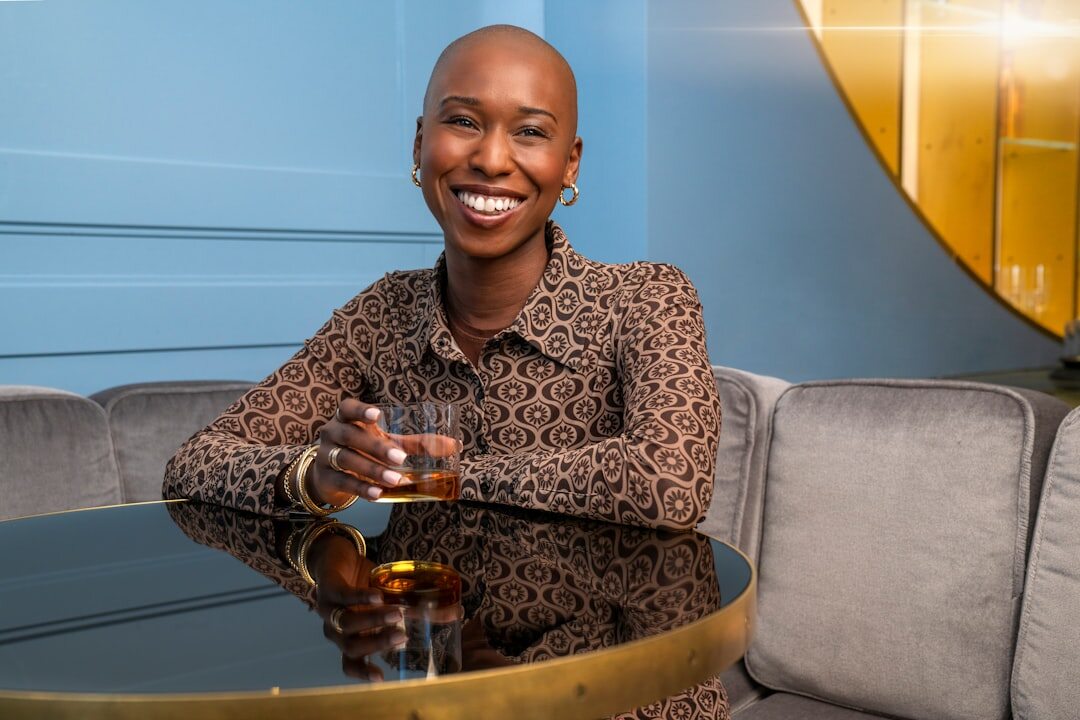famous tv host smiling
