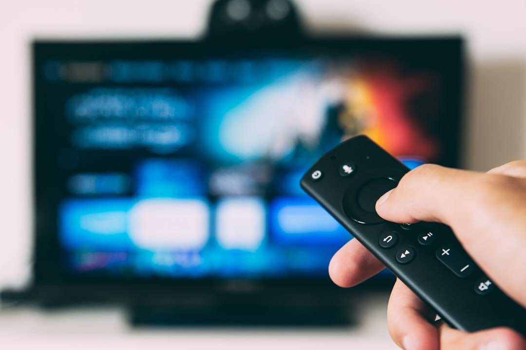 television screen showing drama